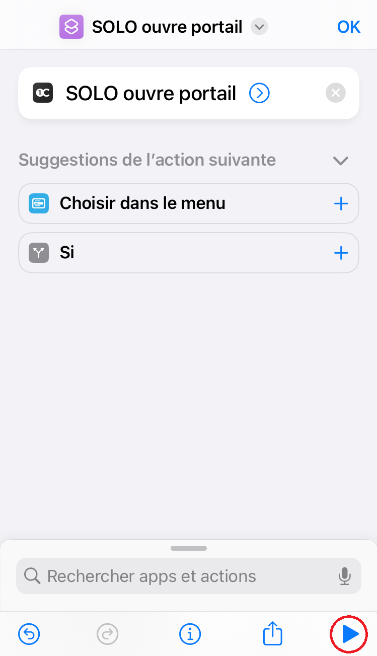 Configuration Raccourcis Siri Avec IOS 16 1Control